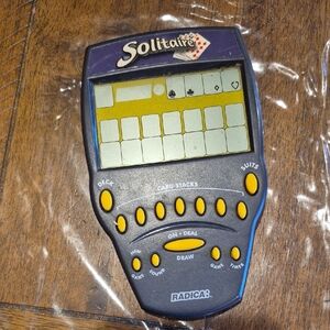 Radica Solitaire Handheld Game